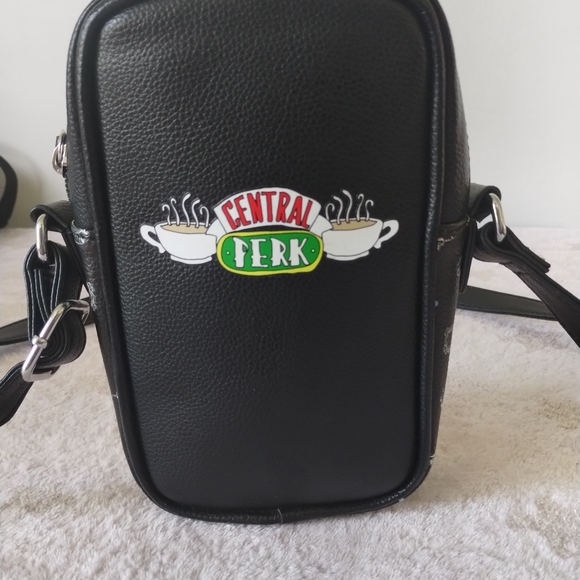 Danielle Nicole Black Friends Central Perk Crossbody Bag - Picture 3 of 10